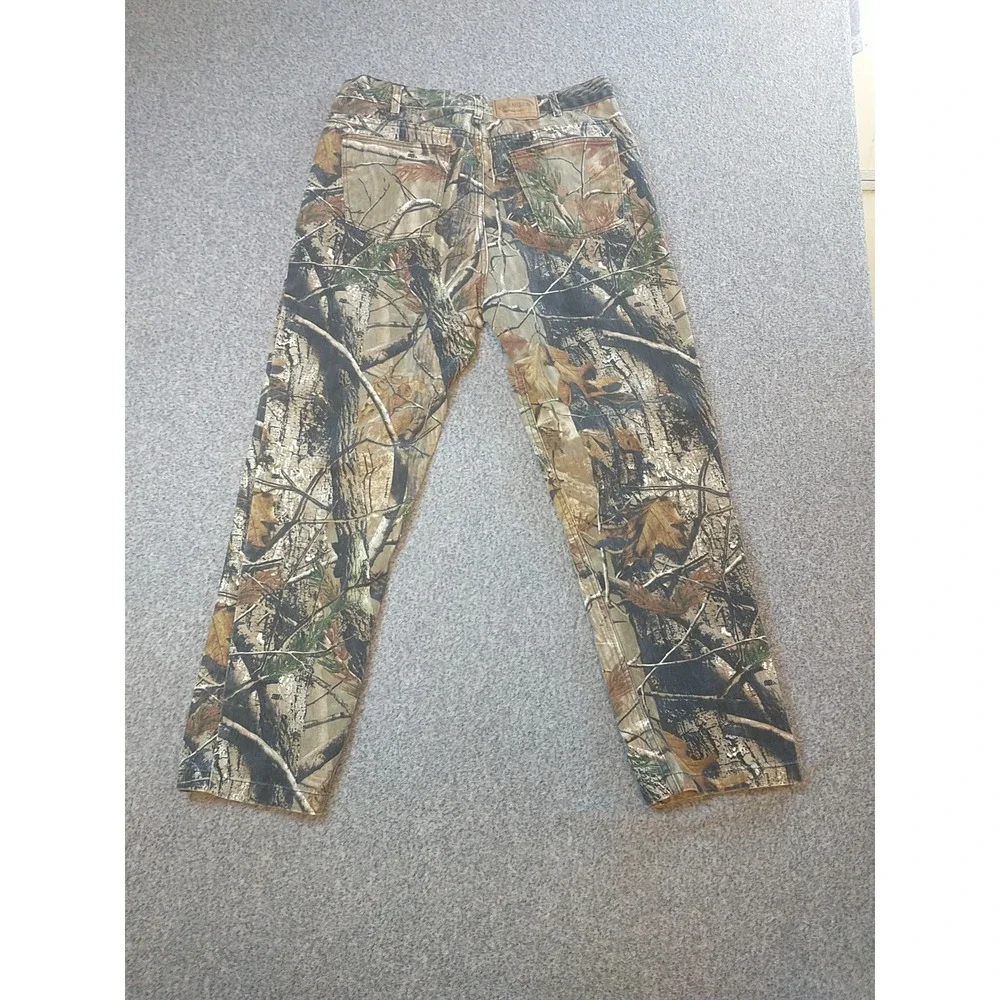 Realtree AP Camo Hunting Pants Mens 34x28 Straight Leg All Purpose Camouflage